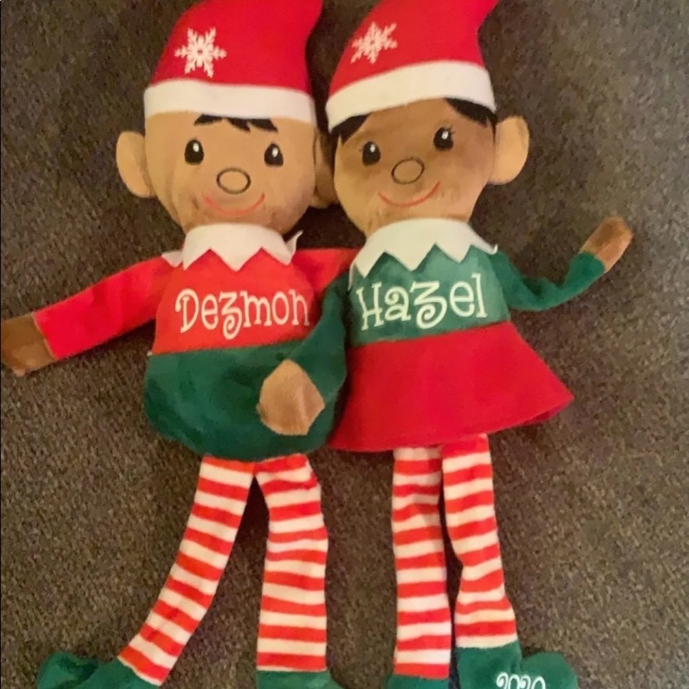 Personalized plush elves